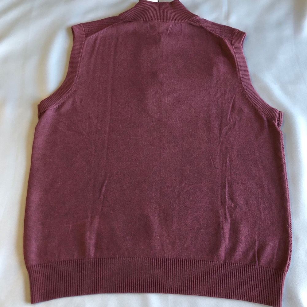 Tricots ST Raphael Men's Sweater Sleeveless L New - Picture 14 of 16